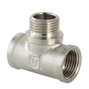 Фітинг різьбовий Valtec трійник перехідною 1/2" вн.-зовн.-вн. VTr.132.N.0004