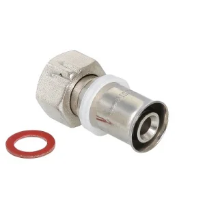 Прес-фітинг VALTEC c накидною гайкою 16х1 / 2" VTm.222.N.001604