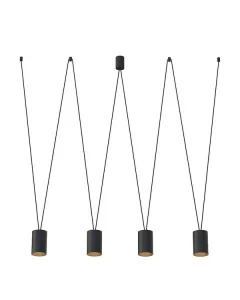 Світильник підвісний Nowodvorski More Tone IV Black/Gold (7814)