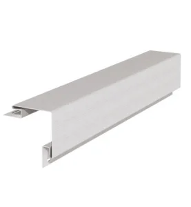 Угол наружный FaSiding Vifront SV-12 светло-серый 3,05м