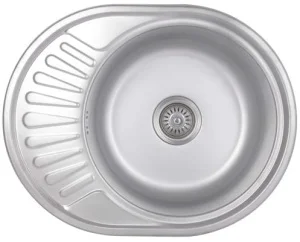 Кухонна мийка Brinex Satin 5745 0,8мм (BRIN5745SAT08)