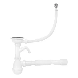Сифон для кухонной мойки Kroner KRP KS02R-1 3 1/2“х40/50мм (CV032077)