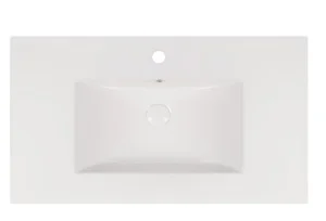 Раковина Qtap Albatross New з донним клапаном 81x47x18см (QT0111750680W)