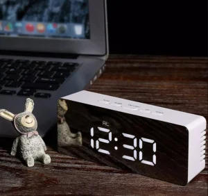 Годинник настільний UFT дзеркальний з термометром Beluck Mirror Clock 1 (Beluckclock)