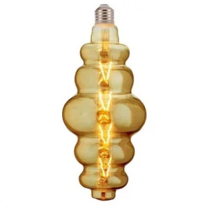 Лампа філамент Horoz Electric ORIGAMI 8W 2200K E27 620Lm янтарна 270мм (001-053-0008-010)