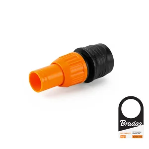 Конектор з фланцем Bradas Standart Black Line Soft Full 1/2" (ECO-PWBS2127)