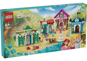 Фото конструктор lego disney princess приключение диснеевской принцессы на ярмарке 817 деталей (43246)