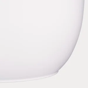 Фото кашпо edelman tusca pot round 25 см белый (144259)