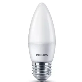 Фото светодиодная лампа philips ess ledcandle 4-40w e27 840 b35ndfr rca (929001886407)