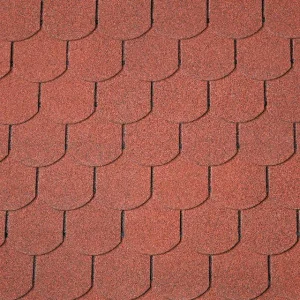 Битумная черепица IKO Superglass Biber Tile Red
