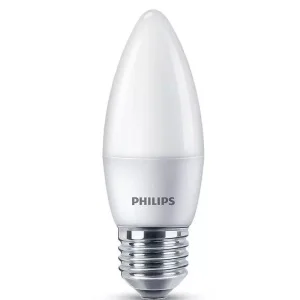Фото светодиодная лампа philips ess ledcandle 4-40w e27 840 b35ndfr rca (929001886407)