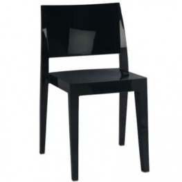 Фото стул papatya gyza комфорт 42 цельно-черный (4431)