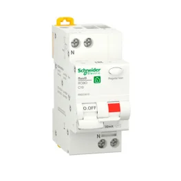 Дифференциальный автомат Schneider R9D25610 RESI9 6kA 1P+N 10A C 30mA