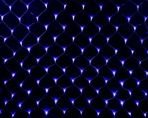 Гірлянда Jumi Сітка 100 LED блакитна 1x1м (5900410537583)