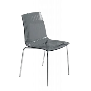 Стілець Papatya X -Treme-S 38 прозоро-дим (2646)