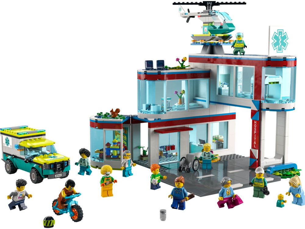 Конструктор Lego City Больница 816 деталей (60330)