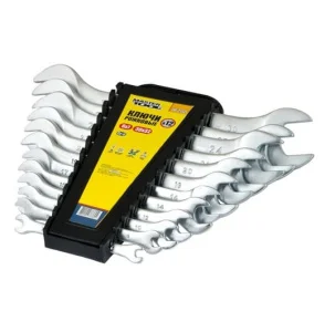 Набір ключів ріжкові MasterTool 12шт (70-2112)