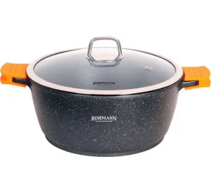 Фото кастрюля bohmann 24см 3,9л (7350-24mrb-bh)
