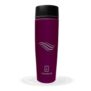 Фото термокружка tavialo 460 мл, матовая бордовая (190460103)