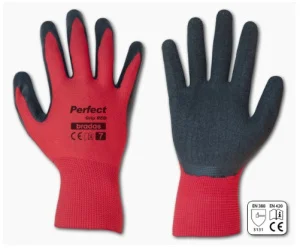 Рукавички захисні Bradas Perfect Grip Red латекс розмір 9 (RWPGRD9)