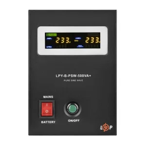 Джерело безперебійного живлення LogicPower 12V LPY-B-PSW-500VA+ 350Вт 5A/10A