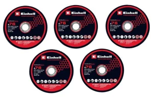 Диски відрізні по металу Einhell TP-CO 18/76-C Li BL 76х10мм 5шт (4440471)