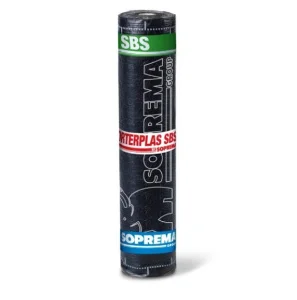 Полімер-бітумна мембрана Soprema Morterplas SBS FP 4,8 1x8м