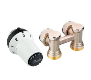 Комплект радіаторний Danfoss RAS-CK+RLV-KS заднє підключення (013G5276)