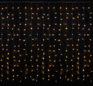 Гірлянда внутрішня Delux Curtain C 240LED IP20 теплий білий 2х2м (90017991)