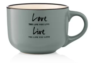Чашка Ardesto Way of life синя 550мл (AR3478BL)