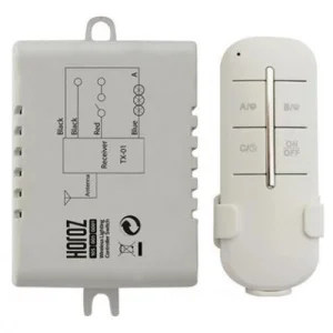 Пульт дист.керування світлом Horoz Electric CONTROLLER-1 300W 180-250V 1-канальний білий (105-001-0001-011)
