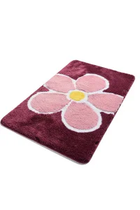 Килимок для ванної кімнати Chilai Home Flower mor 60x100см (CH_110069428)