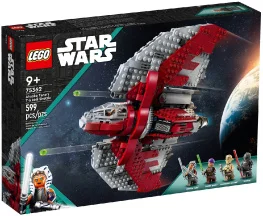 Фото конструктор lego star war шаттл джедаев t-6 асоки тано (75362)