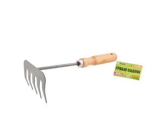 Граблі MASTERTOOL садові 255х95мм (14-6191)