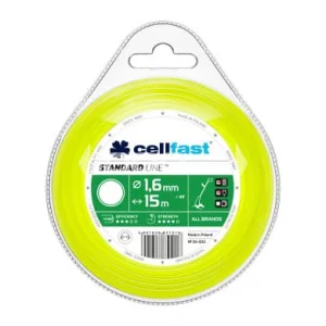 Леска для триммера Cellfast круглая 1,6мм/15м (35-002)