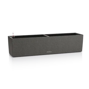 Розумний вазон Lechuza Balconera Stone 80 графітово-чорний 12л (15662)