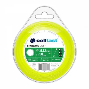 Леска для триммера Cellfast круглая 3,0мм/15м (35-005)