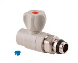 Кран шаровой радиаторный Thermo Alliance PPR 20х1/2" прямой (DSW428)