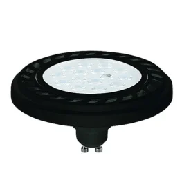 Фото лампа светодиодная nowodvorski reflector led 9w 4000k gu10 es111 angle 30 lens black (9213)