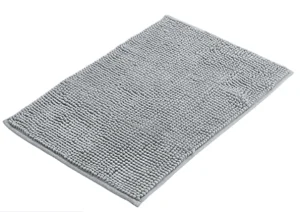 Килимок для ванної Bisk Basic 6 Chenille сірий 60х40см (07894)