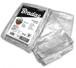 Тент Bradas SILVER 8x12 м, 120 г/м2 (PL1208/12)