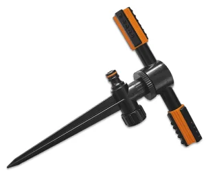 Зрошувач обертовий Bradas DUO 2-ріжковий, на кілочку ECO LINE ECO-TS1010