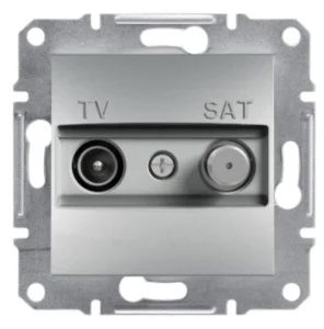 Розетка ТV+SAT Schneider Asfora EPH3400161 алюміній