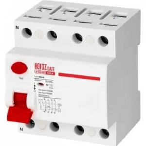 Пристрій захисного відключення Horoz Electric Safe 4Р 100А 30mA 230V (114-003-4100-010)