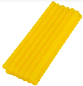 Стрижні клейові MASTERTOOL жовті 11,2х200мм 12шт (42-1160)