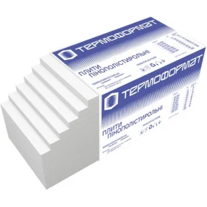 Пінопласт Термоформат EPS 80 1000x500x100мм 15кг/м3