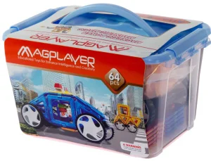 Конструктор магнітний Magplayer 64 елементи (MPT-64)