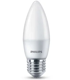 Фото светодиодная лампа philips ess ledcandle 6.5-60w 827 e27 (871869676335300)