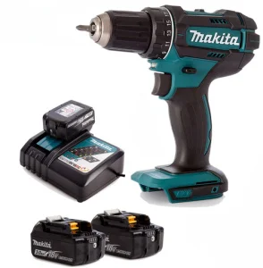 Дриль-шуруповерт акумуляторний MAKITA DDF482RFE3