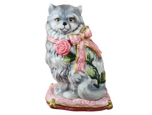 Фото фигурка декоративная lefard кошка (59-289)